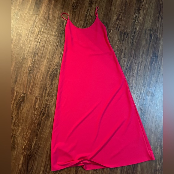 Zara Pink Maxi Dress Size S - Picture 1 of 5